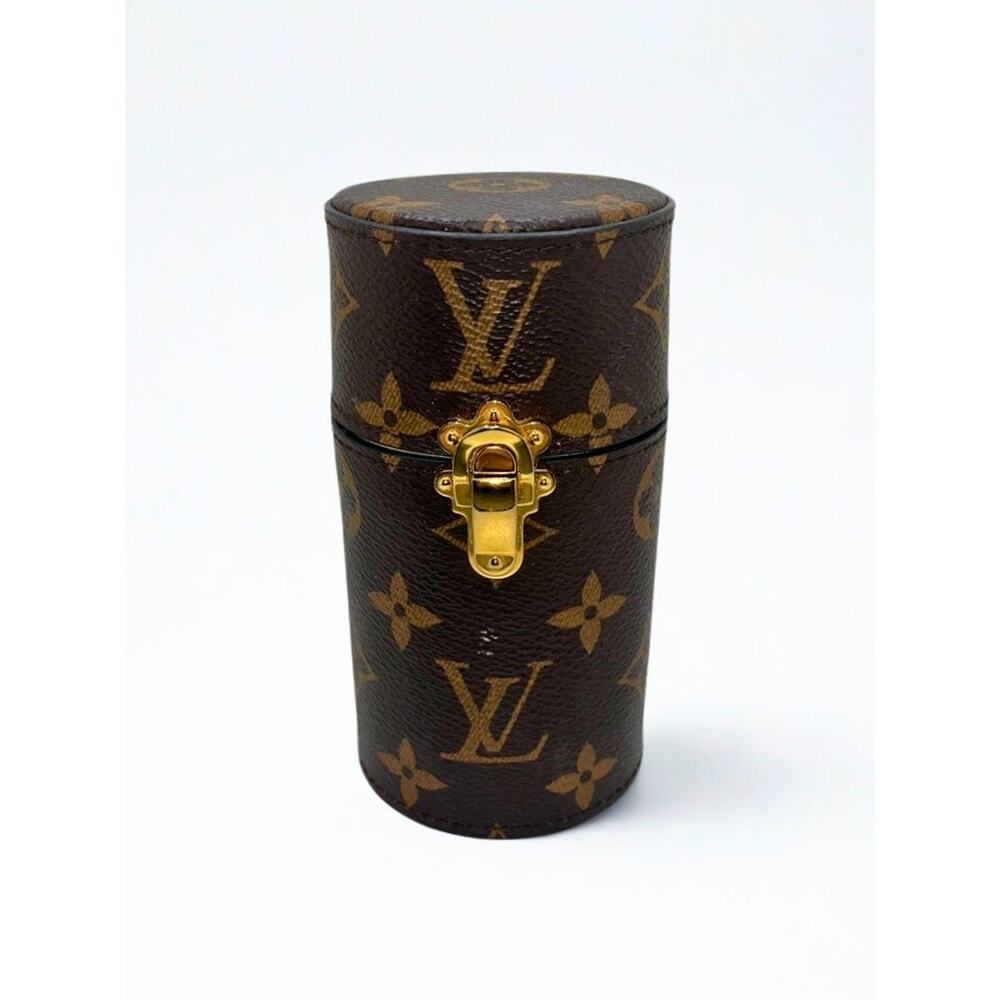 Louis Vuitton Monogram 100ML Travel Perfume Case Brown LS0153 PL4109 - Picture 2 of 12
